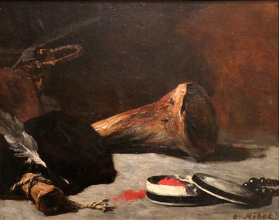 Still Life by Auguste Theodule Ribot
